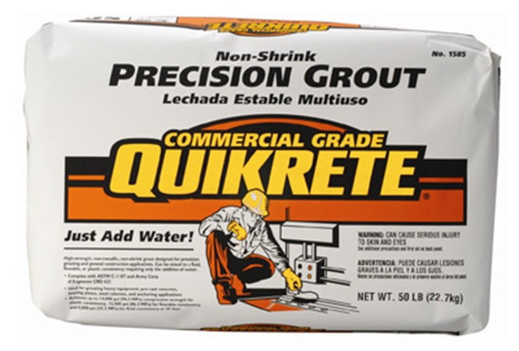 QUIKRETE COMPANIES Non-Shrink Precision Grout, 50-Lbs. 1585-00 ...