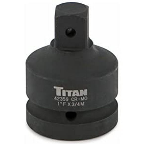 Titan 42359 1in F to 3/4in M Impact Socket Adaptor