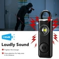 thumbnail image 4 of Wsdcam Self Defense Keychain 130dB Alarm with LED Light Emergency Self-Defense Security Alarm, 4 of 8