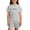 Light Gray&&100, variant on CONROSES Toddler Girls Casual Clothes Set Letter Graphic Y2K Short Sleeve T Shirts Shorts Outfits for Kids, Sizes 5-6 Years