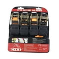 thumbnail image 2 of koolsoo Ratchet Tie Down Strap Premium Logistic Cargo Strap for Camping Moving Cargo 4 Pieces, 2 of 9