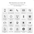thumbnail image 4 of Alarm CS118 WiFi+GSM+GPRS 3 IN 1 Network Intelligent Home Alarm System Tuya APP Remote Control 433MHz Home Secure Door Bell Smart Alertor Compatible with  Alexa Voice Control, 4 of 7