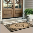 thumbnail image 6 of A1HC Natural Coir Monogrammed Floral Door Mat, 36"x72", Durable Anti-Shed Outdoor Door Mat, Heavy-Duty, Low-Profile, Easy to Clean, 6 of 7