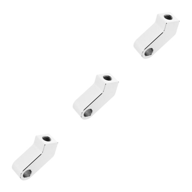Speravity Soporte de bloque de montaje de faros delanteros de motor para faros con D.I. de 3/4 cromado Type1 NO1