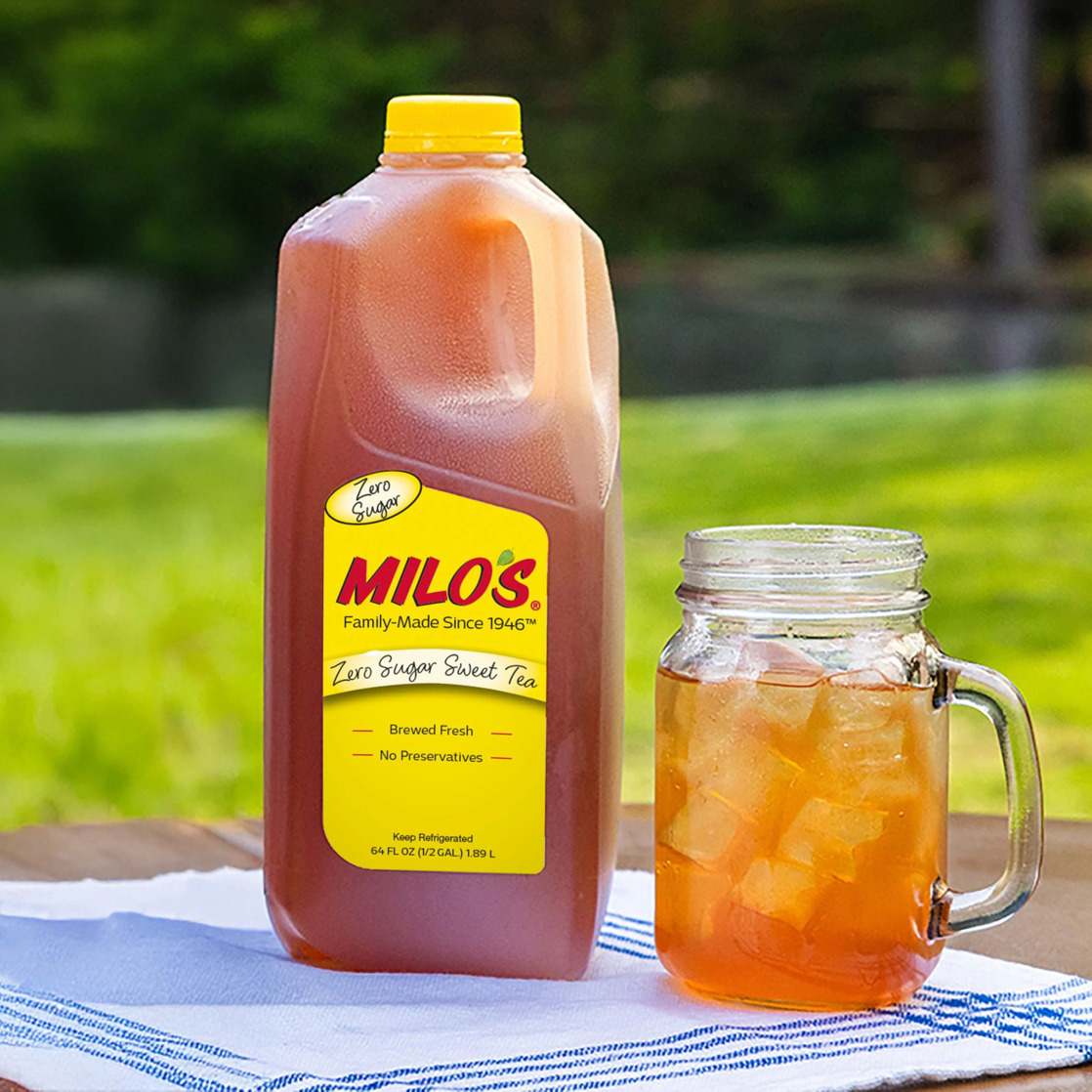 Milo's Zero Sugar Sweet Tea