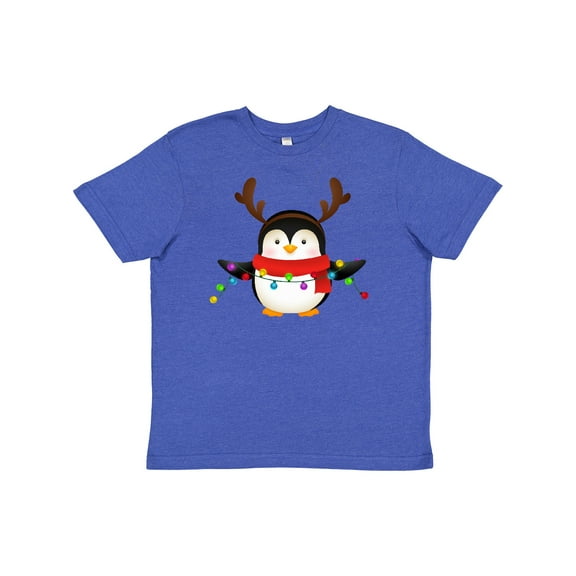 Inktastic Penguin Xmas Youth T-Shirt