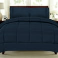 thumbnail image 2 of Sweet Home Collection Blue 5 Piece Bed in a Bag Comforter Set with Sheets, Full, 2 of 2