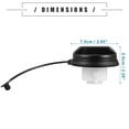thumbnail image 5 of Unique Bargains Car Fuel Tank Filler Cover Gas Tank Cap for Cadillac XLR 2006-2009 for Cadillac CTS SRX STS No.15832215, 5 of 6