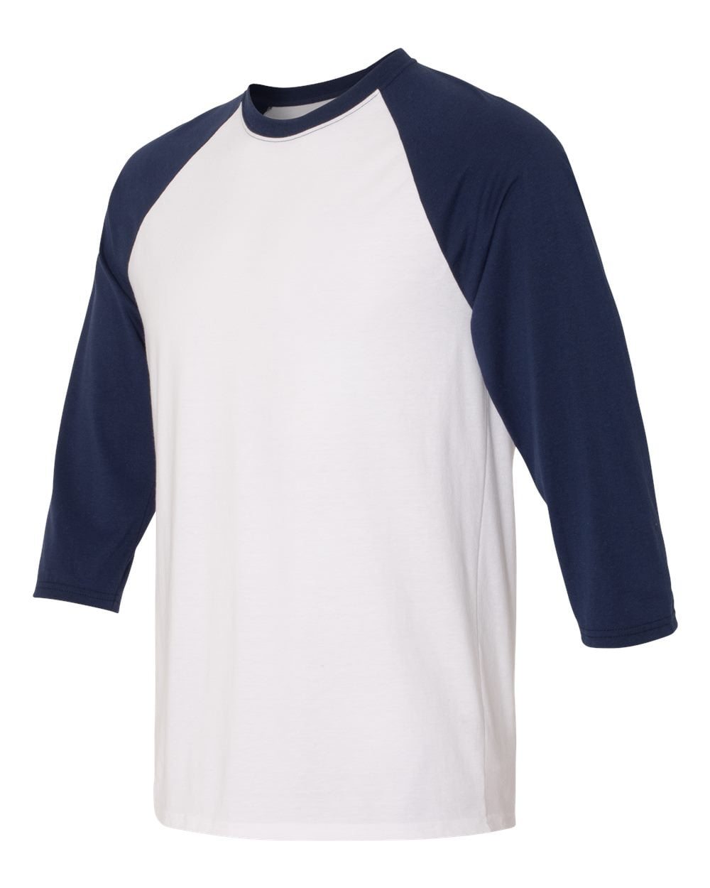Hanes - X-Temp 3/4 Sleeve Baseball T Shirt - Walmart.com
