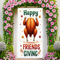 thumbnail image 5 of Autumn Leaves Happy Friendsgiving Turkey Banner for Thanksgiving Celebration Fall Party Indoor Decor, 5 of 8