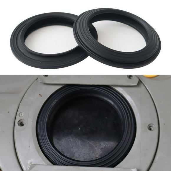 Bgsha Joint de Toilette pour VR en Caoutchouc pour Thetford 2000-Up Réservoir de Cassette de Toilette pour Thetford Joint Coulissant 2 Pcs Joint Noir Accessoires de Voiture