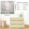 thumbnail image 6 of Yayeee 6 Pack Kitchen Dish Cloths Set for Washing Soft Drying Absorbent Microfiber Towels, Purple Deer, 6 of 9
