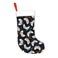 thumbnail image 2 of Balery Cool Gamepad Pattern Christmas Stockings with Initials, 18" Large Knit Christmas Stocking,Xmas Stocking for Kids, Holiday and Family Stocking, 2 of 7