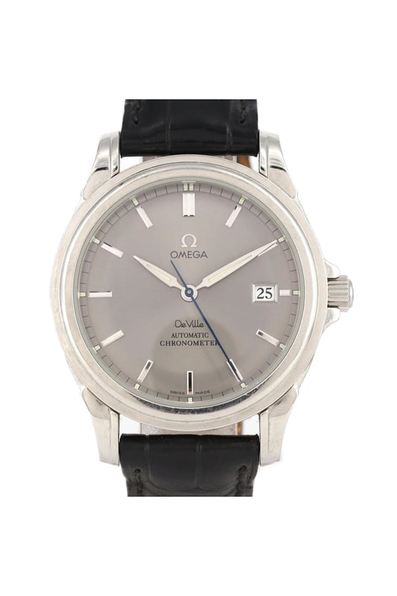 Pre-Owned Omega De Ville Co-Axial 4831.40.31 Stainless Steel Automatic Watch (Fair)