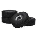 thumbnail image 3 of Neumáticos RC Ticfox 4 piezas escala 1/10 Ruedas y neumáticos para coche RC resistentes, 3 of 12