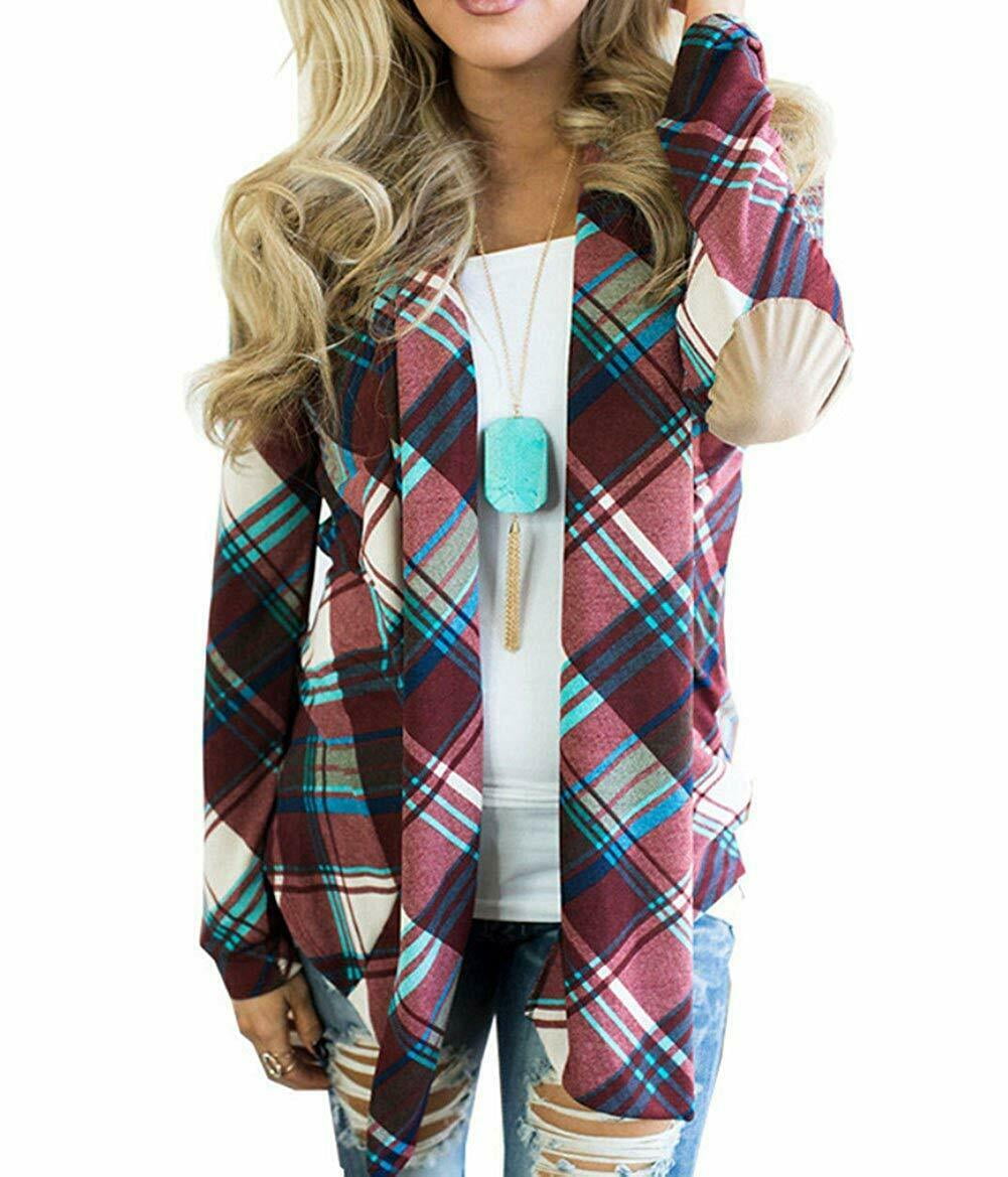 flannel cardigan