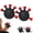Red, variant on Irond Forearm Trainer, Iron Forearm Trainer Ball,Finger Grip Strengthener