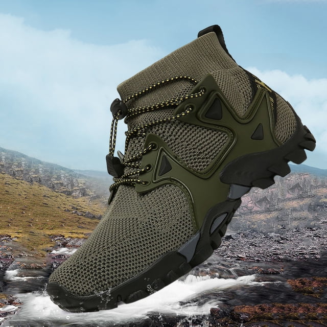 Zapatos descalzos para hombre, malla transpirable, cómodos para senderismo, ciclismo (39 verde) DQrwqpou Tenis De Mujer Tenis De Hombre