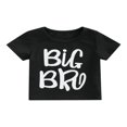 thumbnail image 1 of AMERTEER T-shirt en Coton Décontracté pour Garçons Été Manches Courtes Col Rond Imprimé Lettre Hauts Décontractés, 1 of 6
