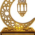 thumbnail image 3 of Ramadan Decor Lightings Moon Star Creative Chic Nightlights for Eid Al Fitr (D), 3 of 9