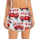 thumbnail image 2 of Balery Gnomes On The Car Pantalones cortos deportivos para mujer con forro y dos bolsillos, elásticos, para entrenamiento, gimnasio, yoga-X-Large, 2 of 7