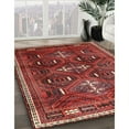 thumbnail image 2 of Ahgly Company Indoor Rectangle Traditional Sienna Brown Area Rugs, 3' x 5', 2 of 6