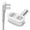 White*A, variant on Advanced Five One Power Strip with USB Rechargeable Design | Built-in Rechargeable Battery & Portable Compact Design for Home and Travel | for Daily Household Use | Designed for Convenience Black