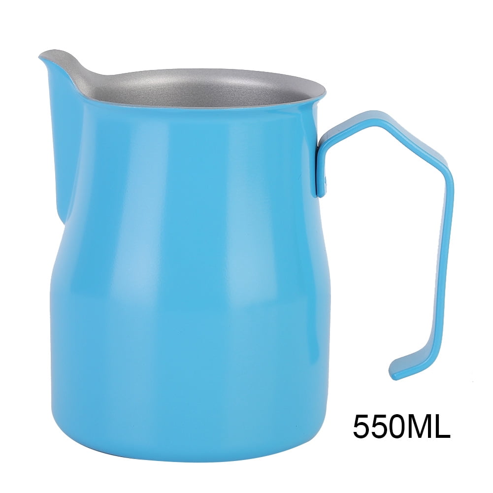 Coffee Latte Art Cup  Pitcher, 550ml Stainless Steel, Smooth Pouring