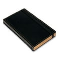 thumbnail image 1 of Securit USA MC-DBBP-BL 17.9 x 10 cm Hardwood & Leather Bill Presenter - Black, 1 of 1