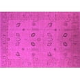thumbnail image 1 of Ahgly Company Indoor Rectangle Oriental Pink Traditional Area Rugs, 4' x 6', 1 of 4