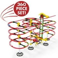 thumbnail image 2 of Quercetti Skyrail Ottovolante Elevator, 360 Piece Marble Run Roller Coaster Building Set, Ages 7-14, 2 of 6