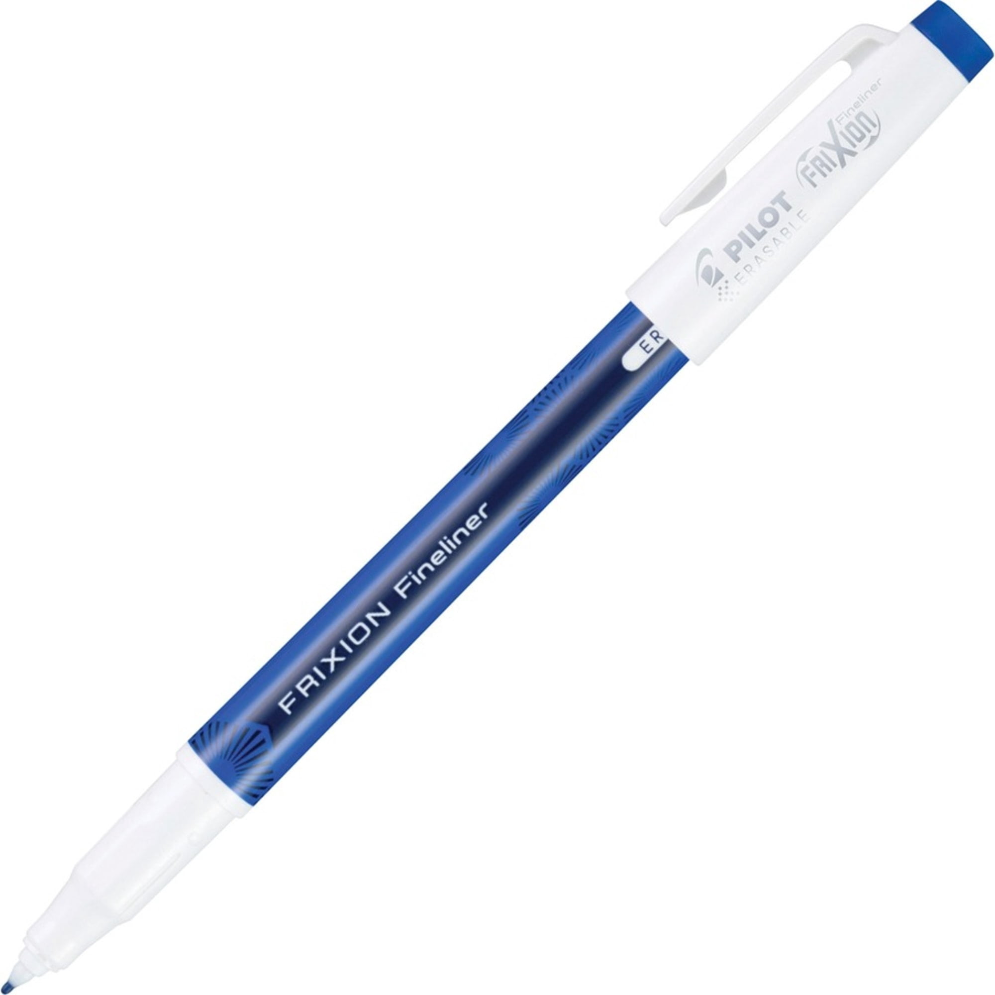 Pilot FriXion Erasable Stick Marker Pen 0.6 mm Blue Ink/Barrel Dozen 11467