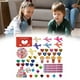 thumbnail image 3 of Juego de papelería de dibujos animados de juguetes de avión Lindas tarjetas de felicitación del día de San Valentín para niños JShteea libre de BPA, 3 of 8