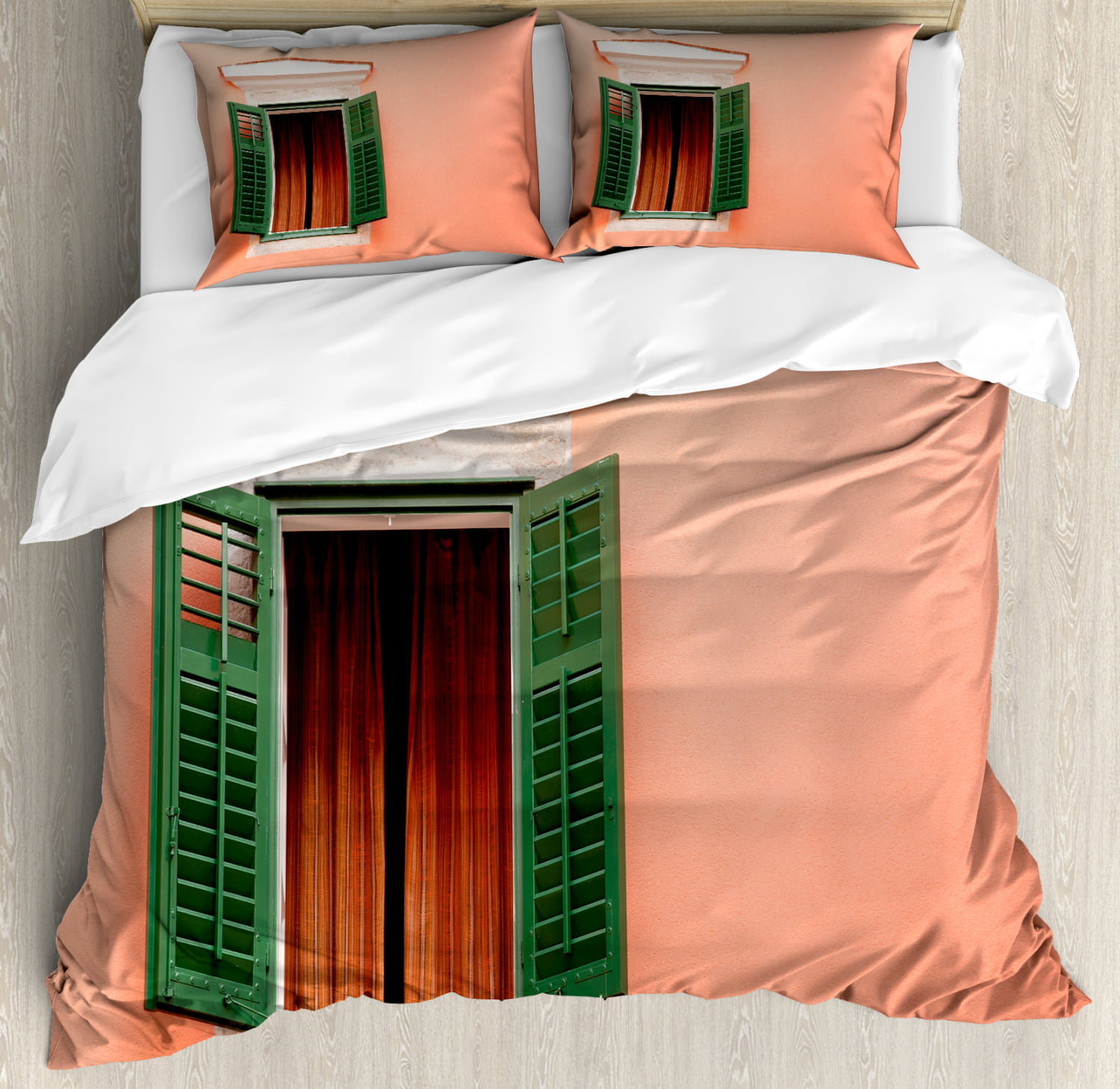 Country Duvet Cover Set Mediterranean Style Image Of Window And