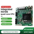 thumbnail image 2 of Placa Base N5105 para Enrutadores de NAS Placas Base N5105 ITX con Puerto de Red de 2,5 G 6 CPU Sata 11, 2 of 9