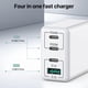 thumbnail image 4 of [Cargador] Cargador USB C sccvee de 40 W, bloque de carga rápida de 4 puertos, 4 of 7
