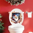 thumbnail image 7 of Merry Christmas Windows Sticker, Santa Snowman Deer Sticker Decor, Gingerbread House Window Clings for Christmas Decor, Xmas Snowflake Wall Decoration, Xmas Gift Stickers for Kids Room Doors Wall, 7 of 7