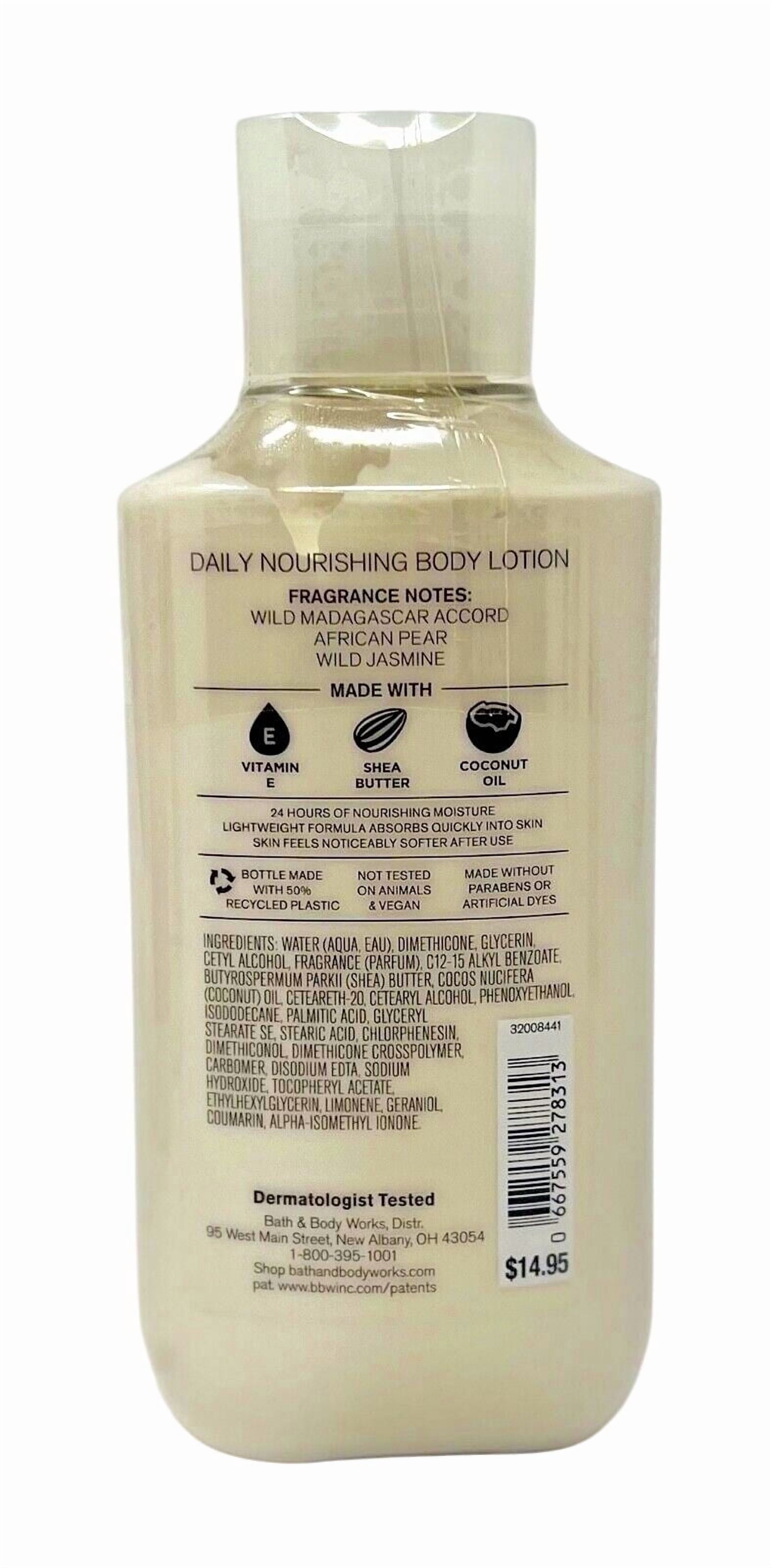 Bath and Body Works Wild Madagascar Vanilla Daily Nourishing Body Lotion (8 FL OZ / 236 mL)
