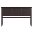 thumbnail image 4 of Madison King Solid Wood Panel Headboard in Espresso, 4 of 8
