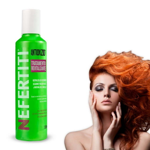 Tratamiento Revitalizante Antioxzid 300ml Nefertiti Neutraliza y Equilibra el pH del Cabello