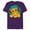 Purple, variant on Disney The Lion King Young Simba Resting Blue 90s - Short Sleeve Blended T-Shirt for Adults - Customized-Yellow