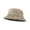 khaki, variant on Gash Hao Bucket Hat ,Wide Brim Washed Denim Cotton Outdoor Sun Hat Flat Top Cap Sun Protection Cap