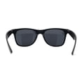 thumbnail image 4 of Classic Iconic Hipster Horn Rim Sunglasses Matte Black, 4 of 4