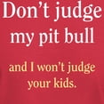thumbnail image 3 of CafePress - Don't Judge My Pit Bull And I Dark T Shirt - Men's Classic Graphic Cotton T-Shirt, 3 of 4
