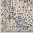 thumbnail image 7 of Livabliss Outdoor Rugs, 5x7 Huntington Beach Traditional Navy Area Rug for Patio, Porch, Deck, Backyard, Waterproof Indoor Outdoor Carpet (5'3" x 7'), 7 of 7