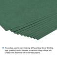 thumbnail image 4 of Uxcell Cardstock Scrapbook Paper 8.3" x 11.7", 74 Lb/200 Gsm, Dark Green 20 Pack, 4 of 4