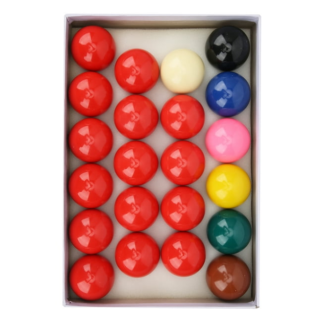 Pool Balls,22Pcs 52.2mm/2.1in Snooker Billiard Snooker Balls Set Billiard Balls Ultimate Reliability