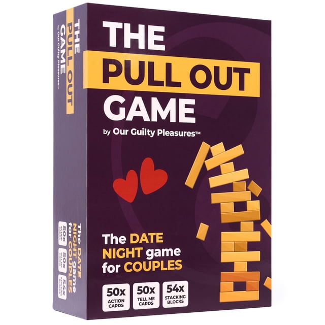 Juego para parejas Our Guilty Pleasures Pull Out para noche de cita
