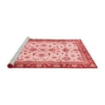 thumbnail image 2 of Ahgly Company Machine Washable Indoor Rectangle Oriental Red Traditional Area Rugs, 7' x 10', 2 of 4
