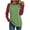 Army Green 2, variant on Long Sleeve Shirts for Women Color Block Raglan Sleeve Tops Casual Crewneck Basic Clothes